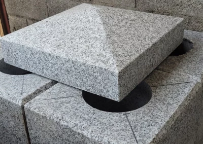 Élément granit pour monuments funéraires