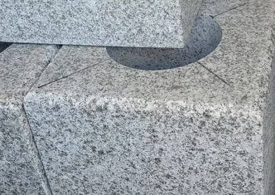 Élément granit pour monuments funéraires